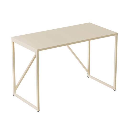 Bureau uni en métal 120 x 60 cm