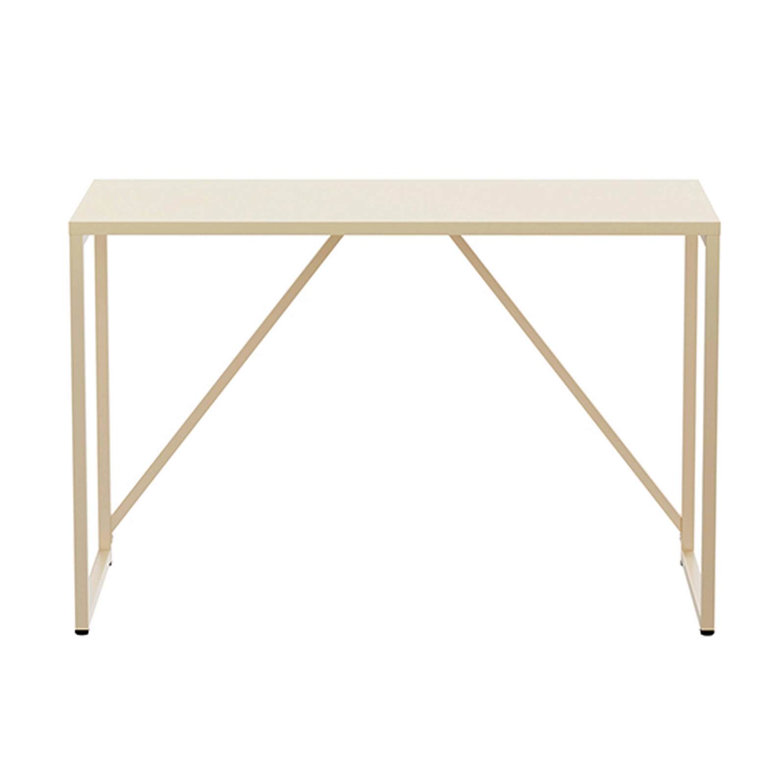 Bureau uni en métal 120 x 60 cm 