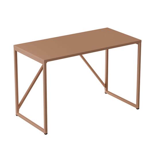 Bureau uni en métal 120 x 60 cm