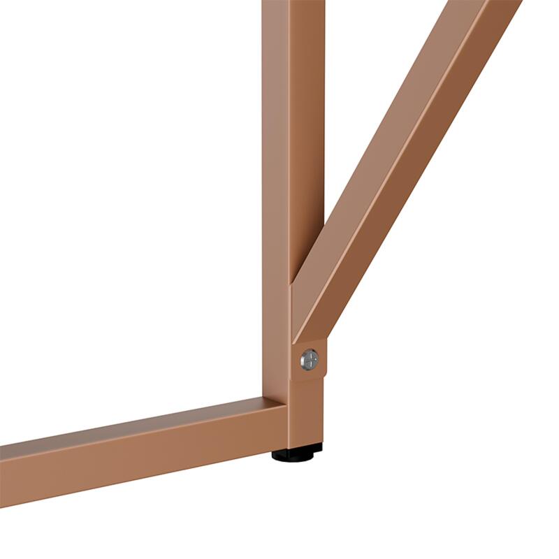 Bureau uni en métal 120 x 60 cm  (5/6)