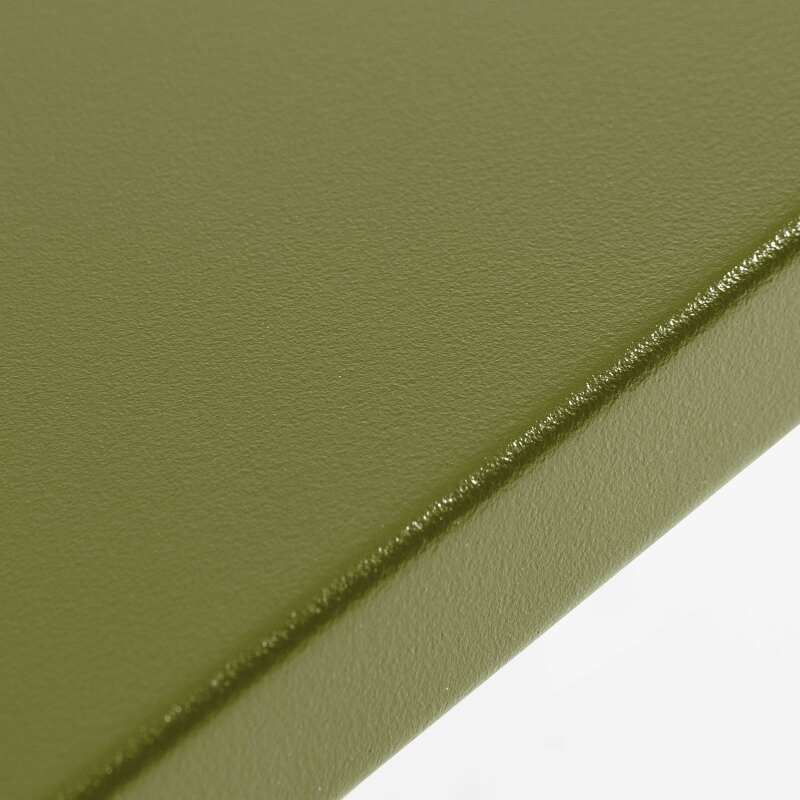 Table de jardin en métal 180x90 cm et 8 chaises avec accoudoirs (5/10)