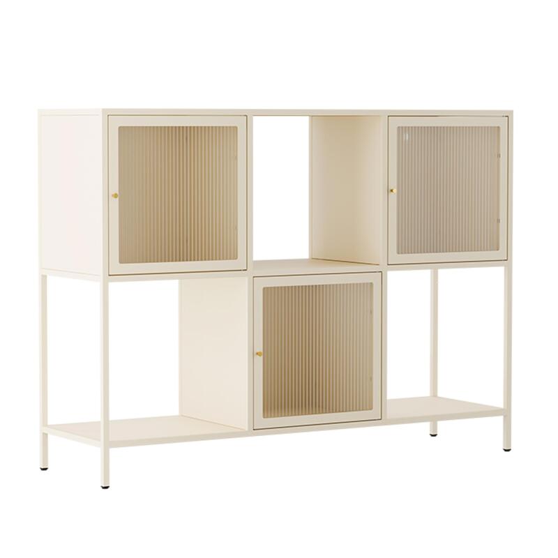 Buffet en métal 3 portes 120 cm  