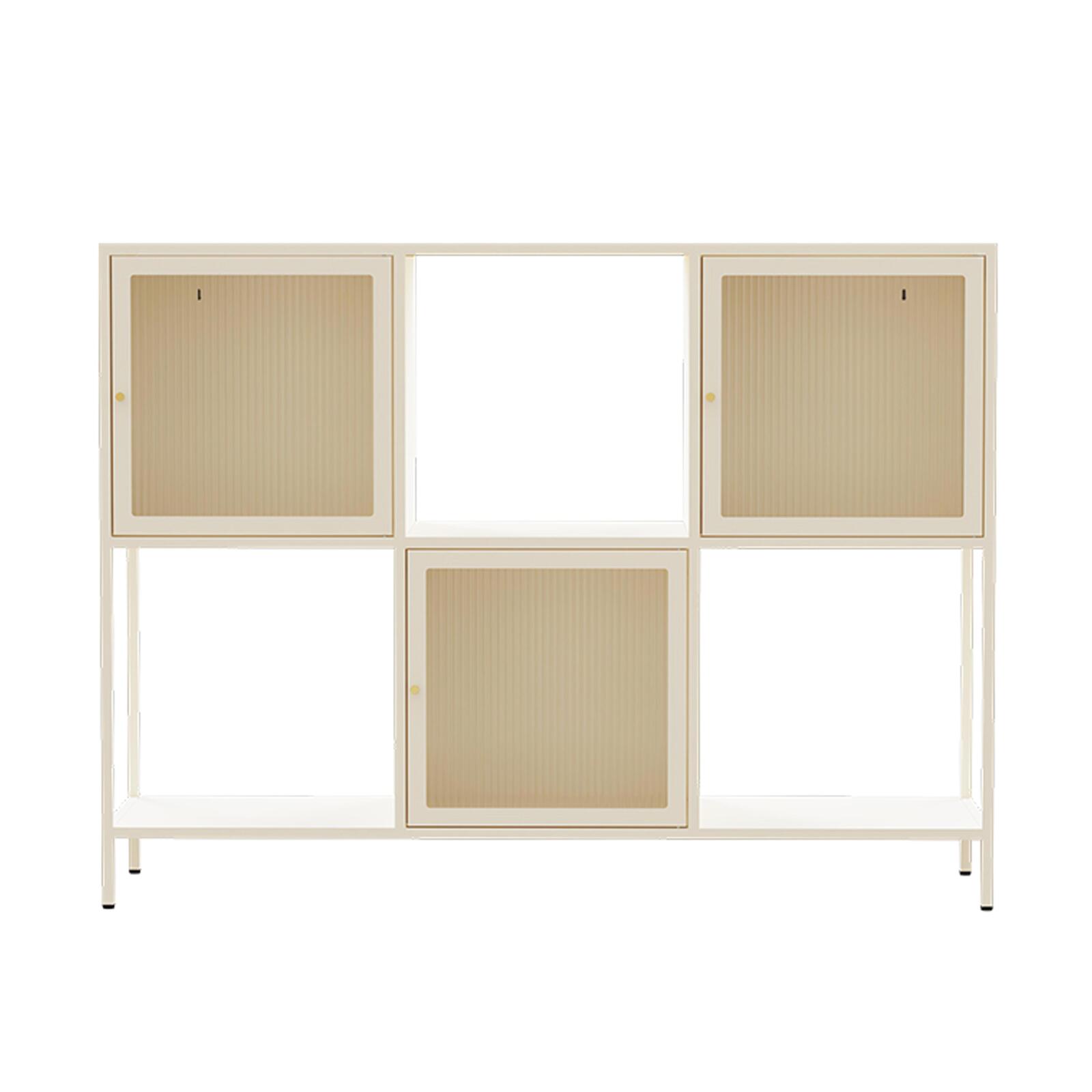 Buffet en métal 3 portes 120 cm  