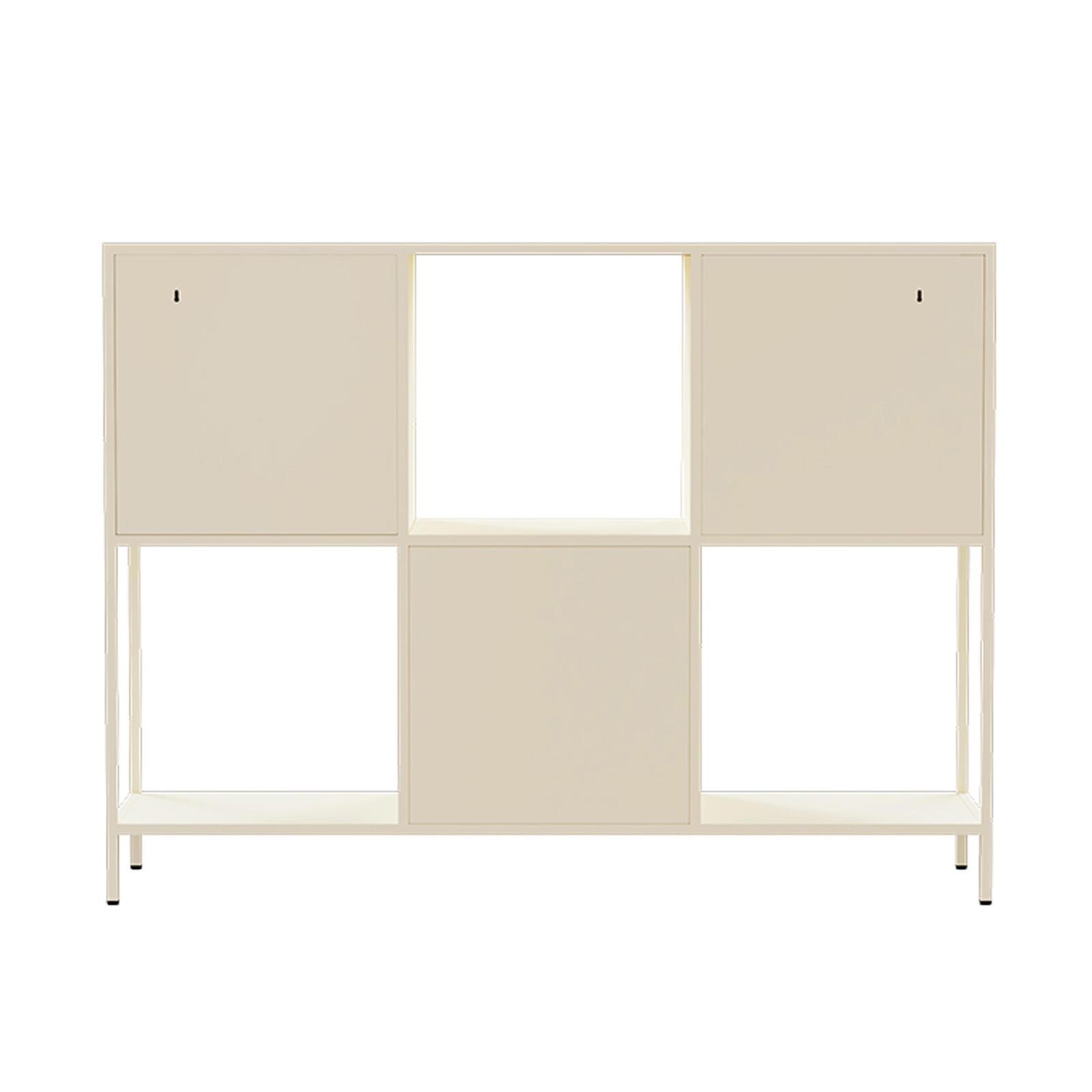 Buffet en métal 3 portes 120 cm  