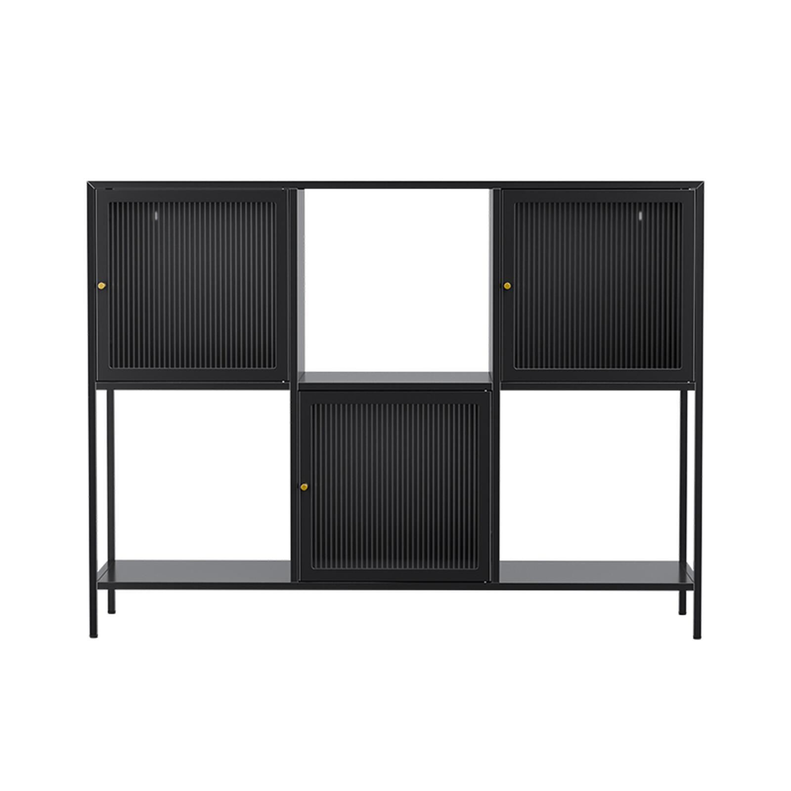 Buffet en métal 3 portes 120 cm  