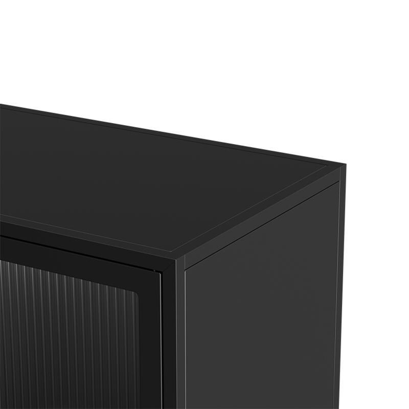 Buffet en métal 3 portes 120 cm  