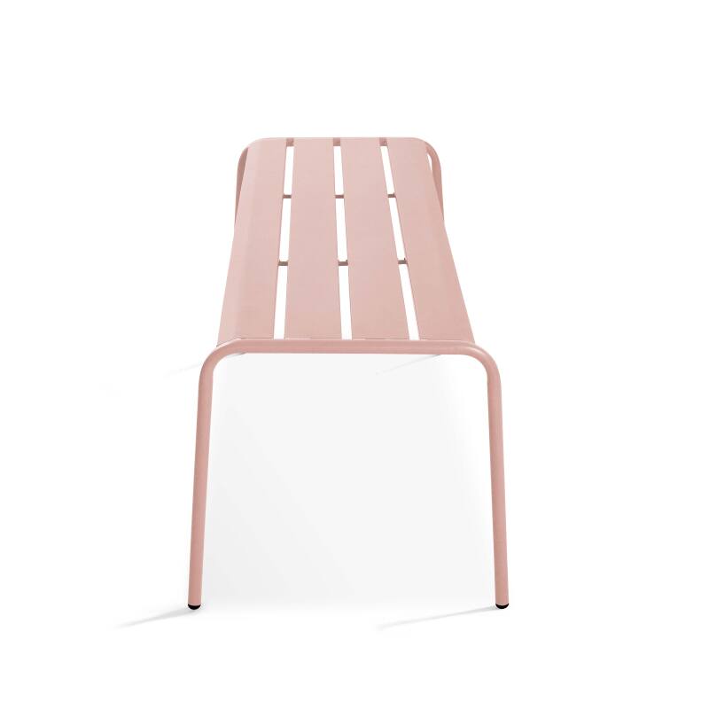 Banc de jardin en acier thermolaqué (2/4)