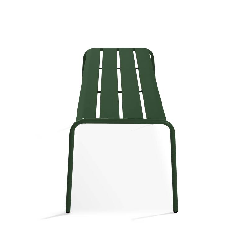 Banc de jardin en acier thermolaqué (2/4)