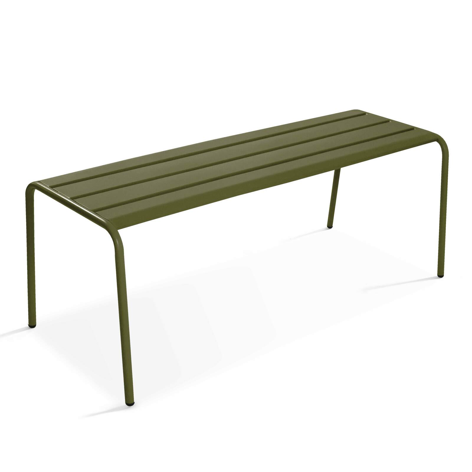 Banc de jardin en acier thermolaqué