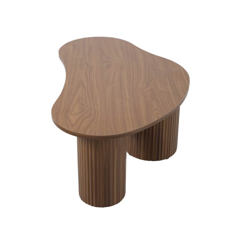 Table basse design forme organique 100x60 cm