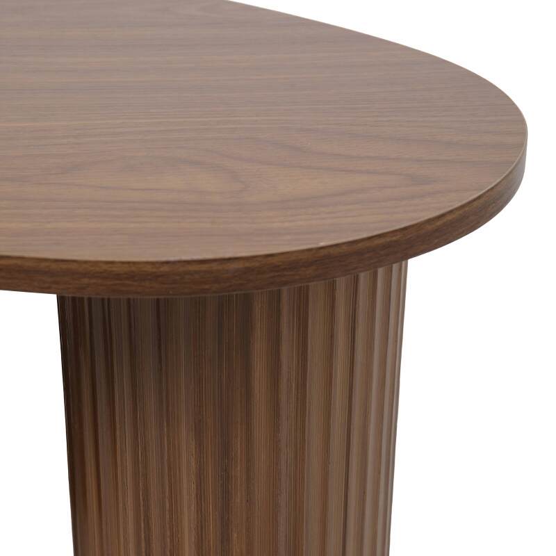 Table basse design forme organique 100x60 cm