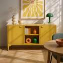 Buffet en métal 2 portes 120 cm