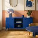 Buffet en métal 2 portes 120 cm