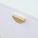 Meuble TV suspendu 120 cm style bohème