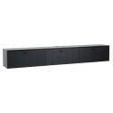 Meuble TV suspendu 200 cm style bohème  