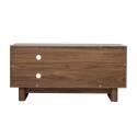 Meuble TV effet bois 120 cm style scandinave