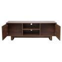 Meuble TV effet bois 160 cm style scandinave