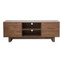 Meuble TV effet bois 160 cm style scandinave