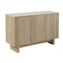 Buffet scandinave effet bois 3 portes 120 cm  
