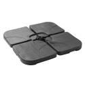 Dalles de parasol à lester 24 kg