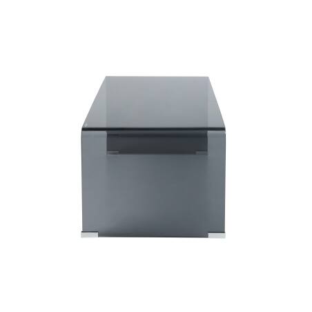 Table basse en verre trempé rectangulaire 110x50 cm  (3/8)