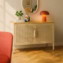 Buffet en métal 2 portes 100 cm