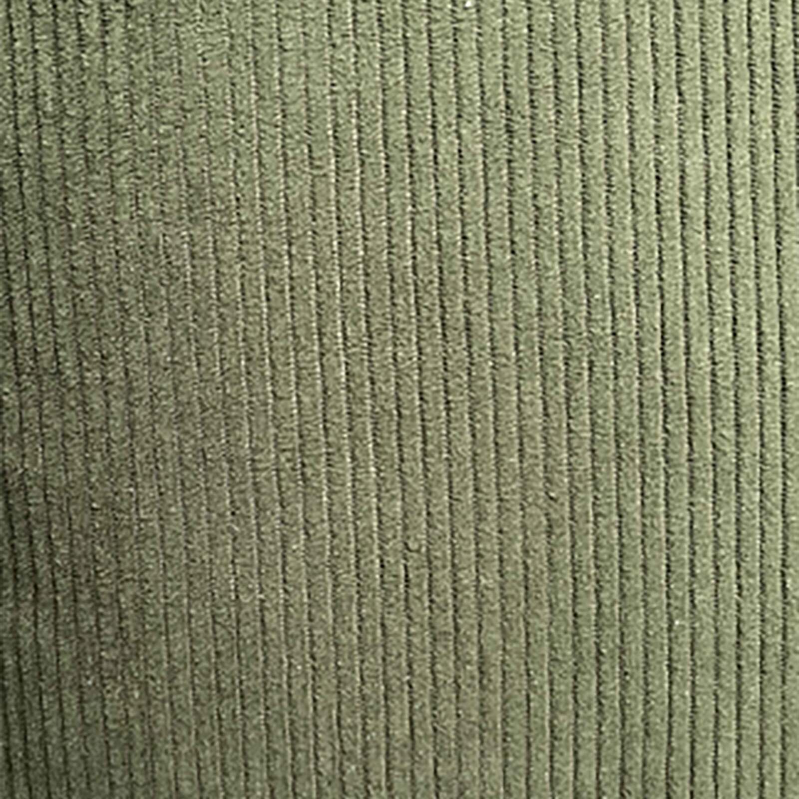 Canapé 2 places en tissu côtelé avec coussins