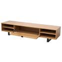 Meuble TV effet bois 160cm style industriel