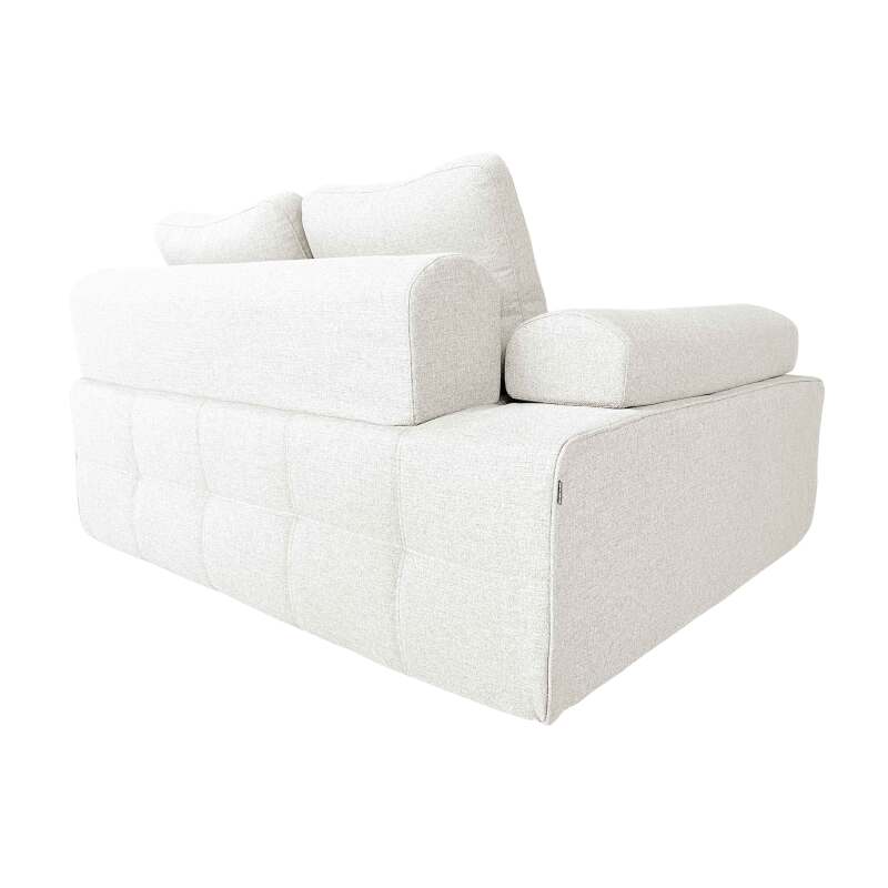 Fauteuil droit pour canapé modulable en tissu avec coussins  (3/6)