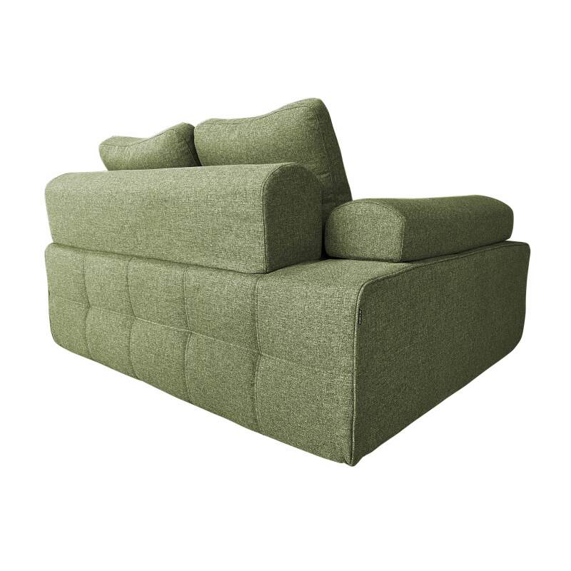Fauteuil droit pour canapé modulable en tissu avec coussins  (3/6)