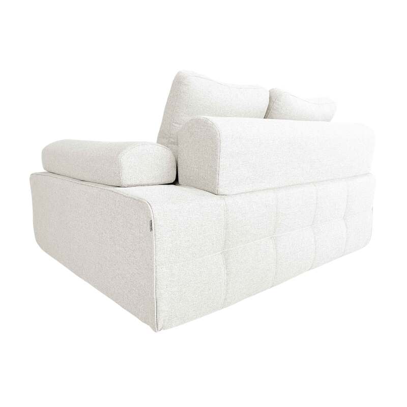 Fauteuil gauche pour canapé modulable en tissu avec coussins  (3/6)