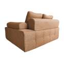 Fauteuil gauche pour canapé modulable en tissu avec coussins