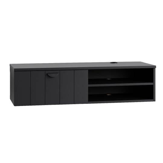 Meuble TV suspendu 120 cm style moderne | Oviala