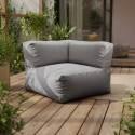 Fauteuil d'angle pour salon de jardin modulable