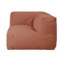 Fauteuil d'angle pour salon de jardin modulable