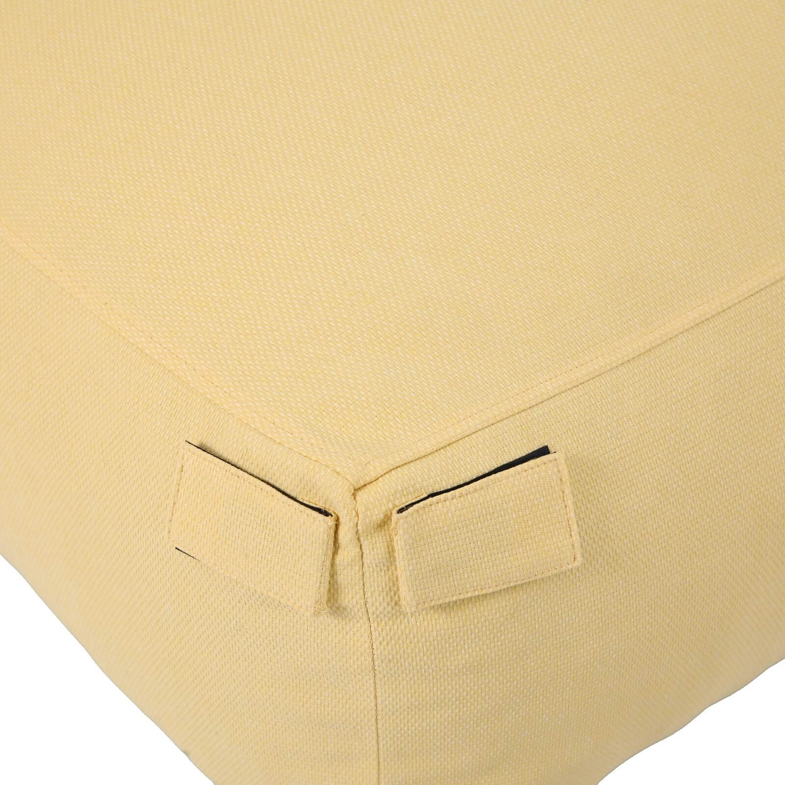 Fauteuil d'angle pour salon de jardin modulable