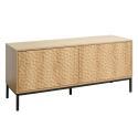 Meuble TV effet bois 120cm