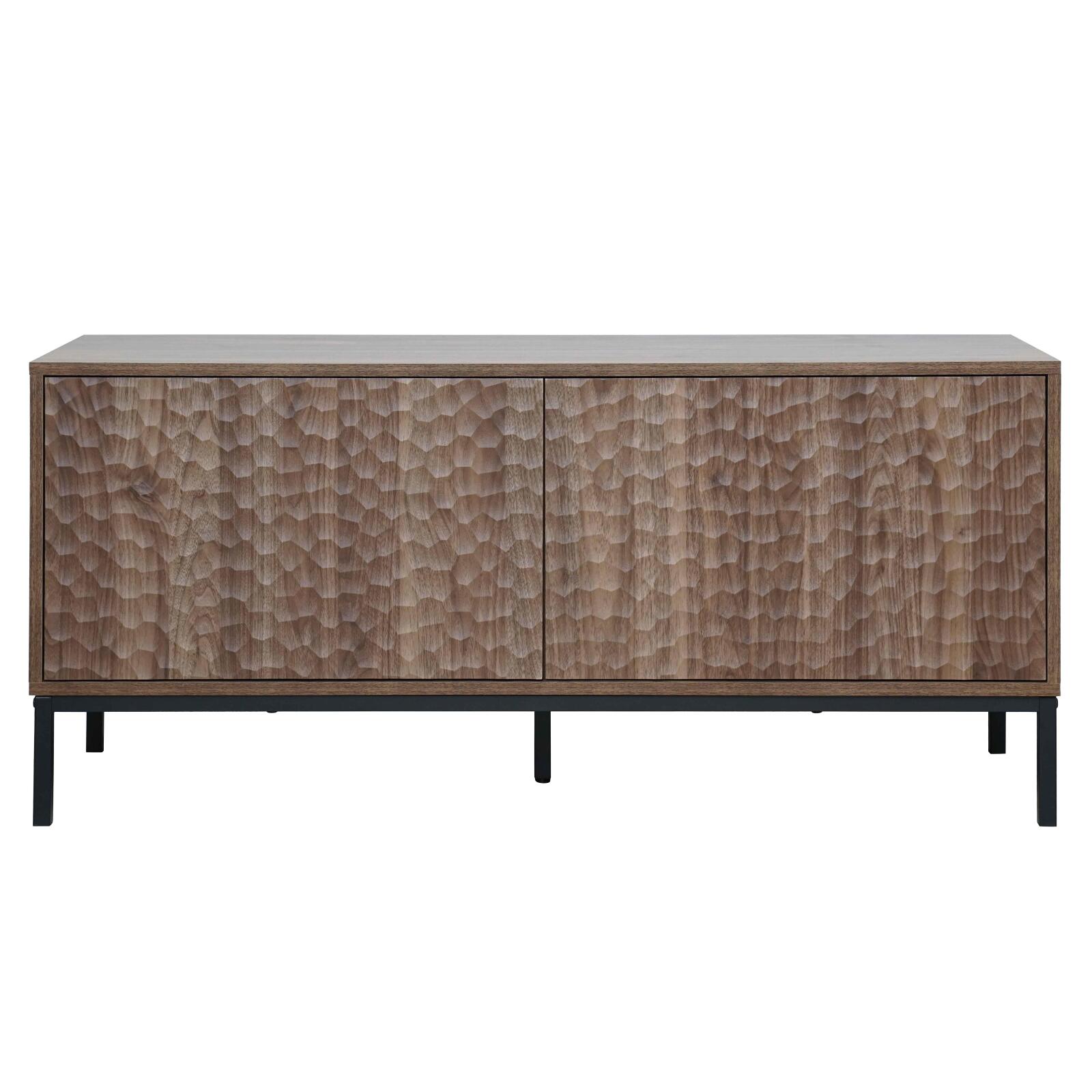 Meuble TV effet bois 120cm