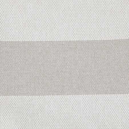 Pouf rayé pour salon de jardin modulable (3/5)