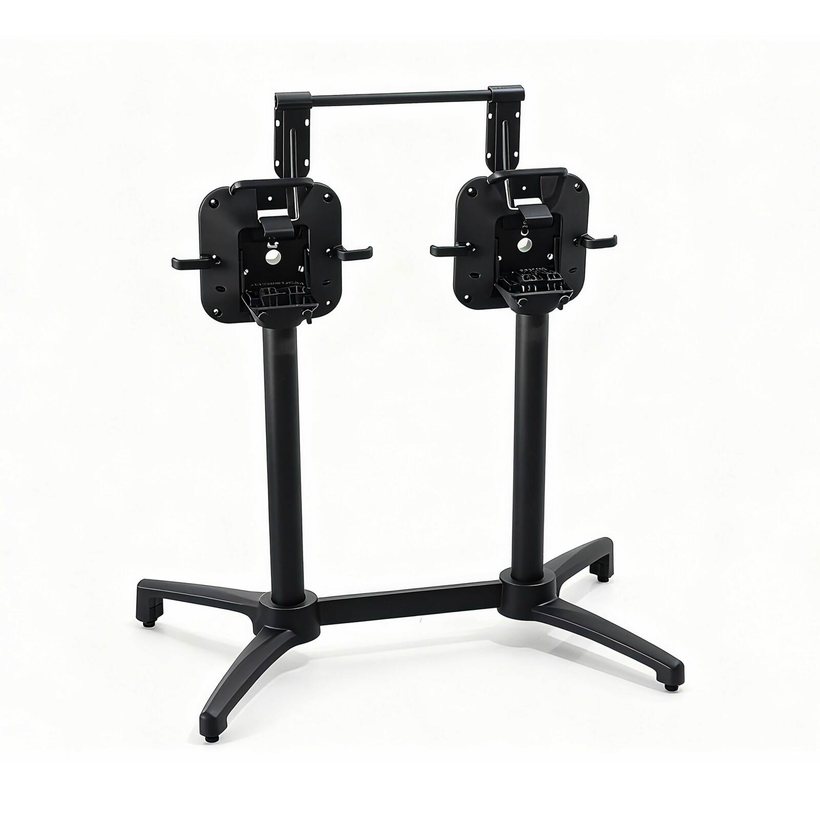 Pied de table double aluminium 72 cm