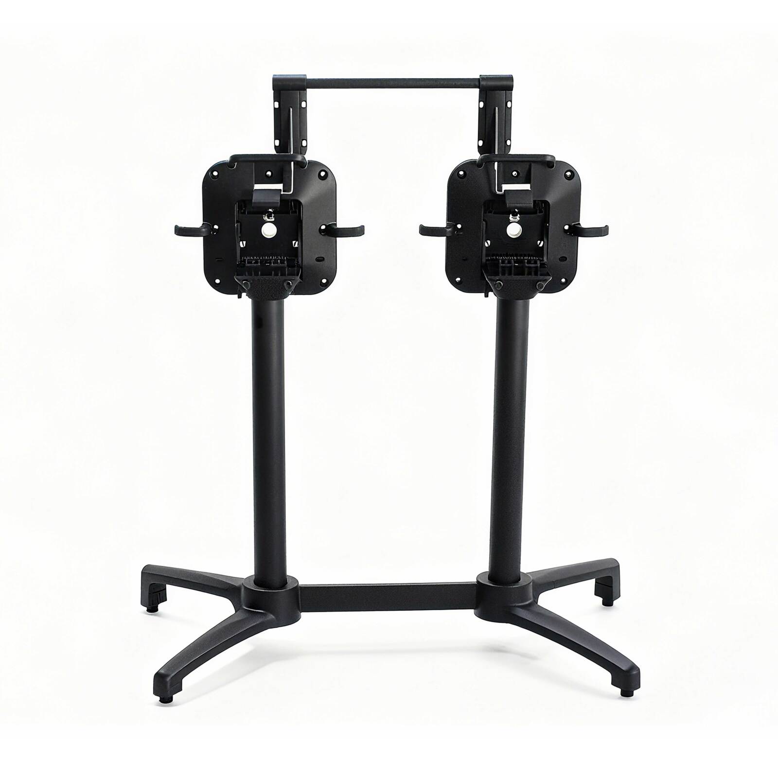 Pied de table double aluminium 72 cm