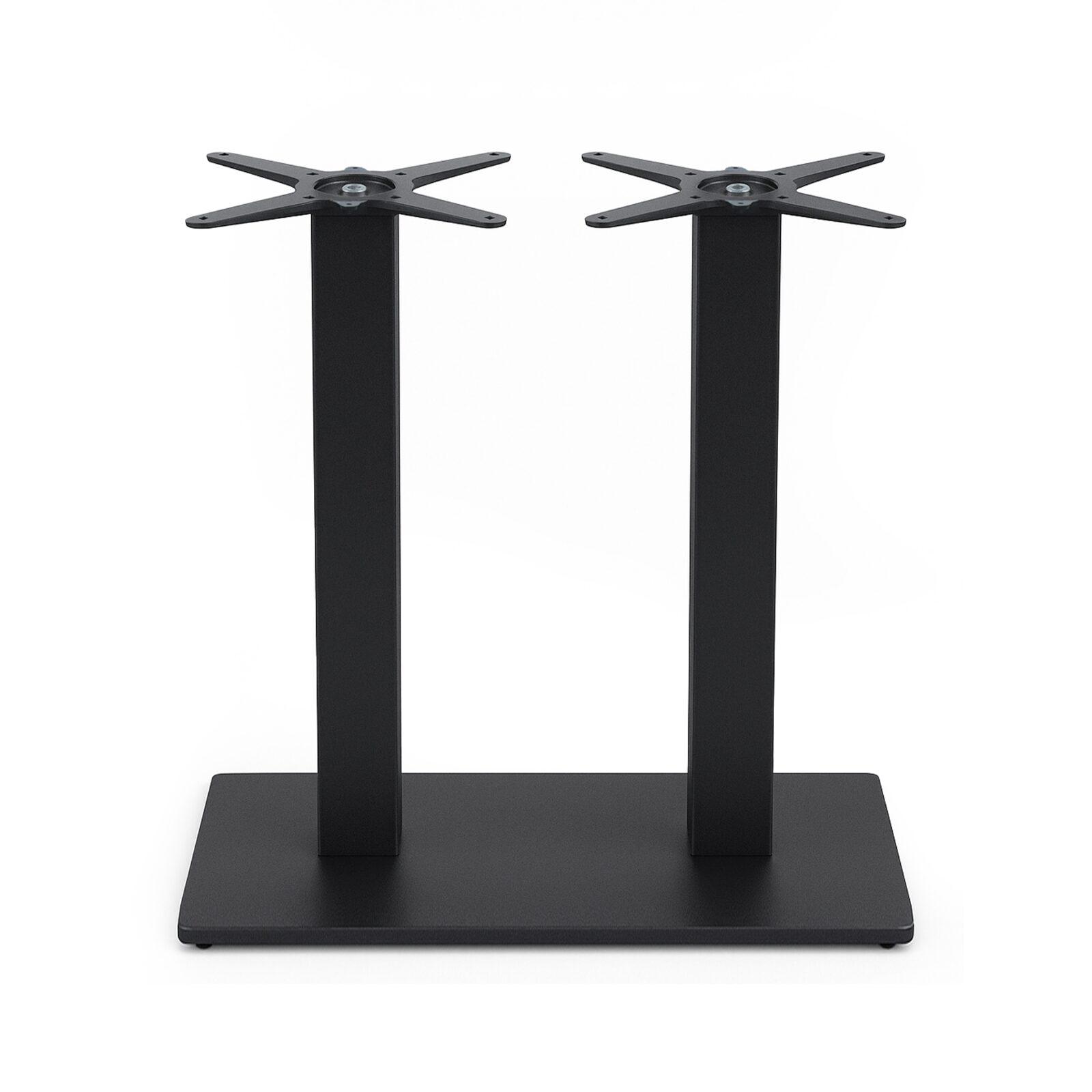Pied de table double métal 72 cm Pied de table double métal 72 cm