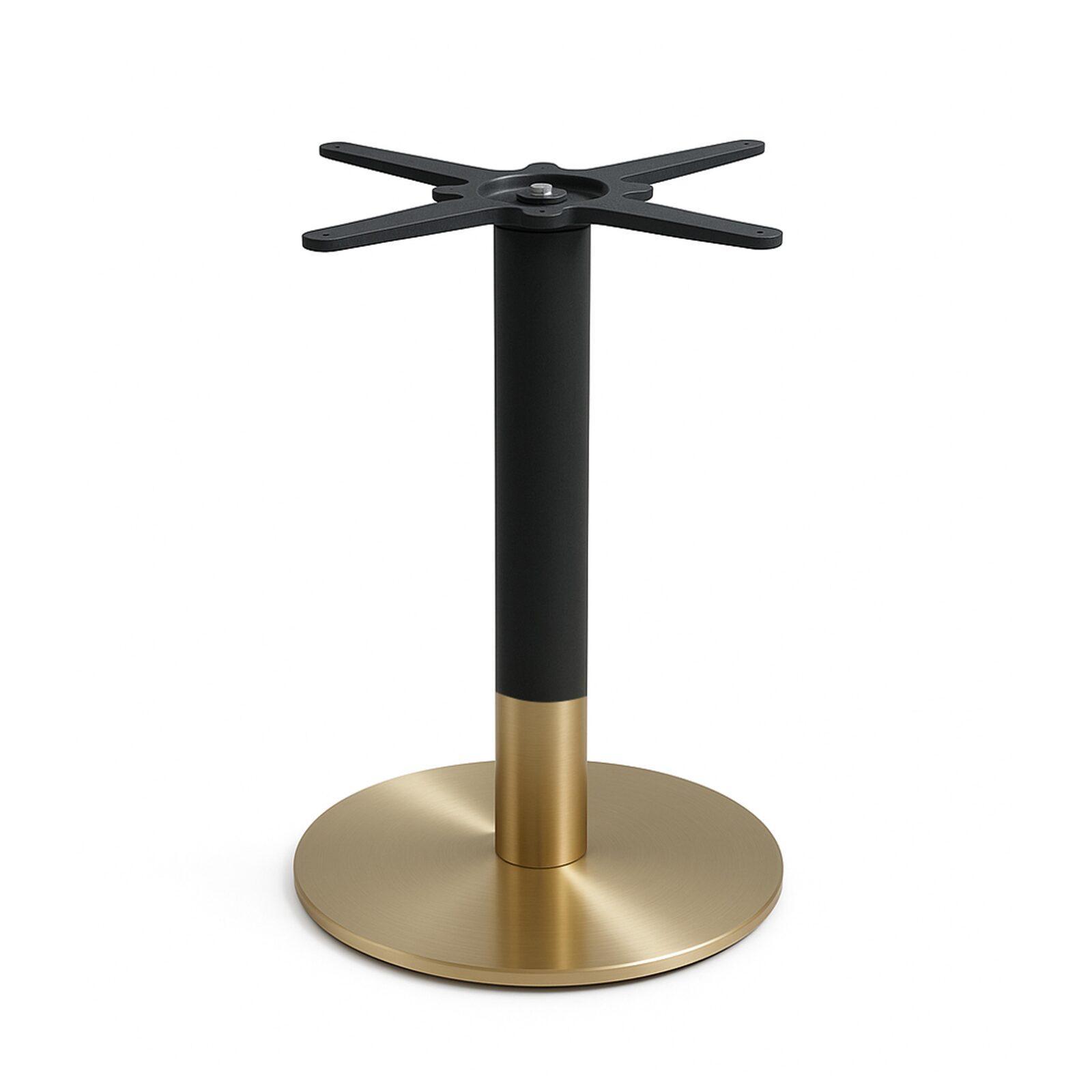 Pied de table métal et fonte 72 cm