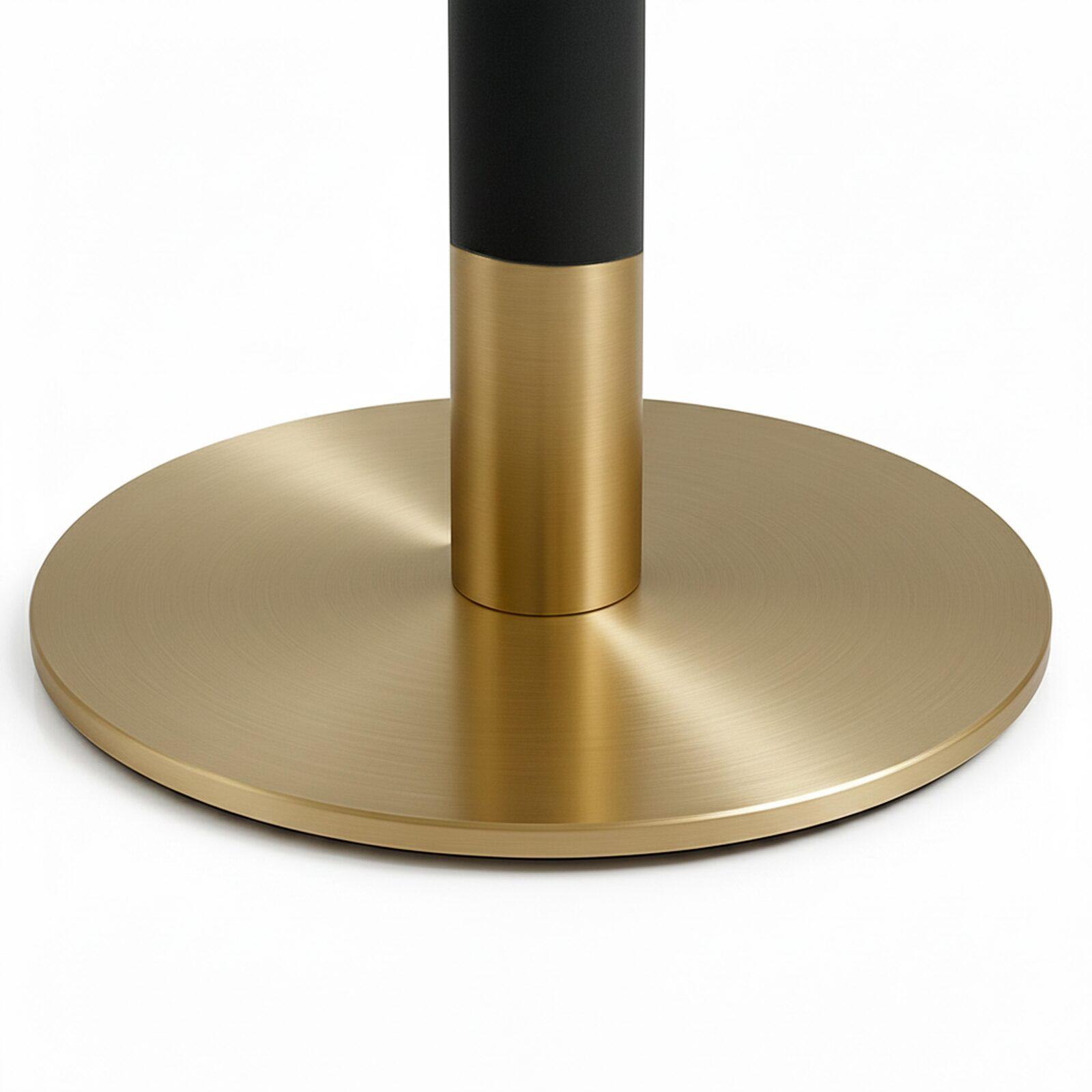 Pied de table métal et fonte 72 cm