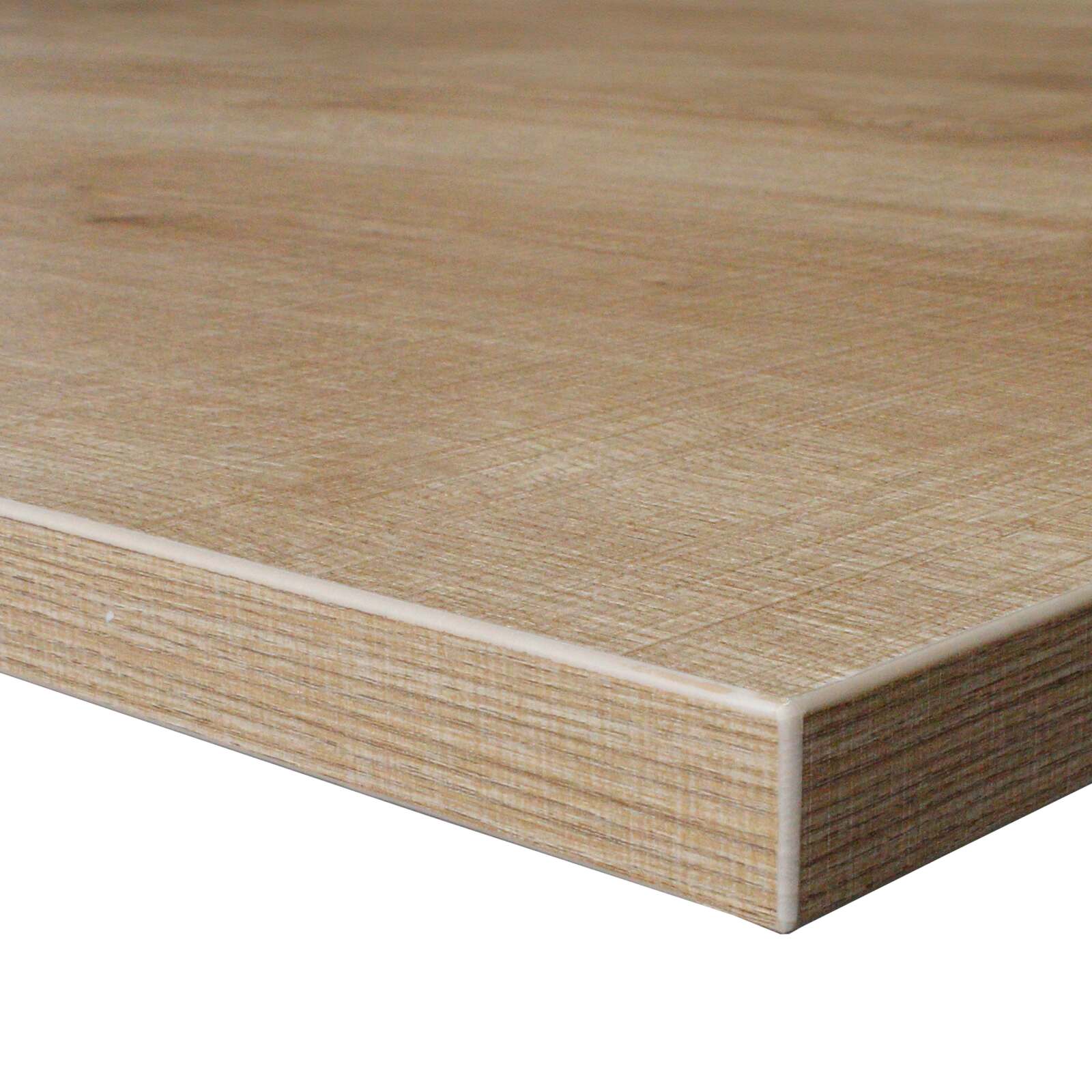 Plateau de table en aggloméré 120x60 cm avec revêtement mélaminé