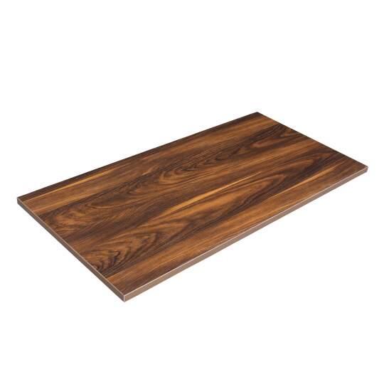 Plateau de table en aggloméré 120x60 cm avec revêtement mélaminé | Oviala