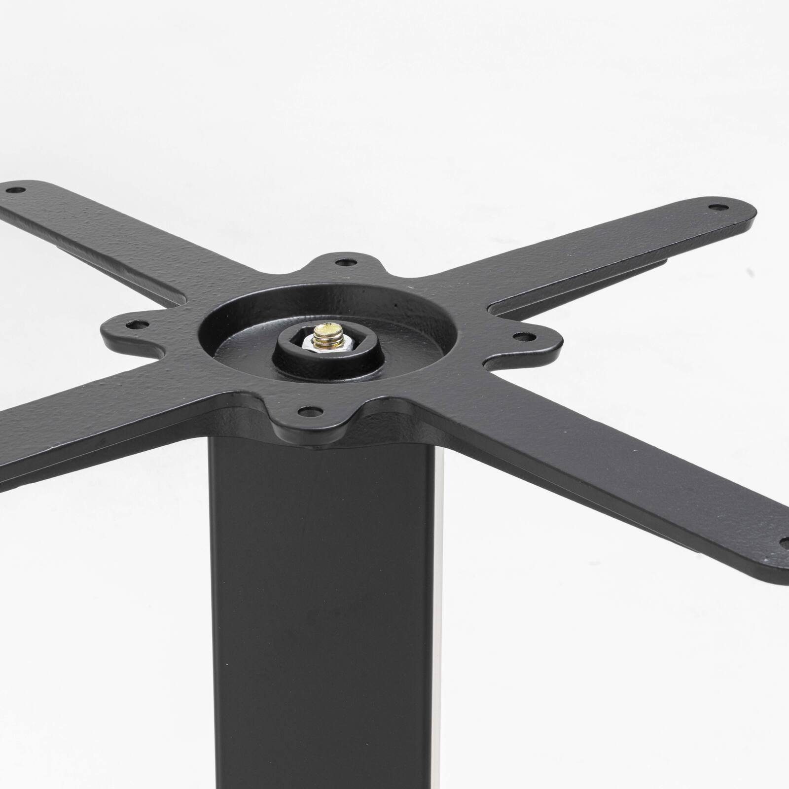 Pied de table double métal 72 cm Pied de table double métal 72 cm