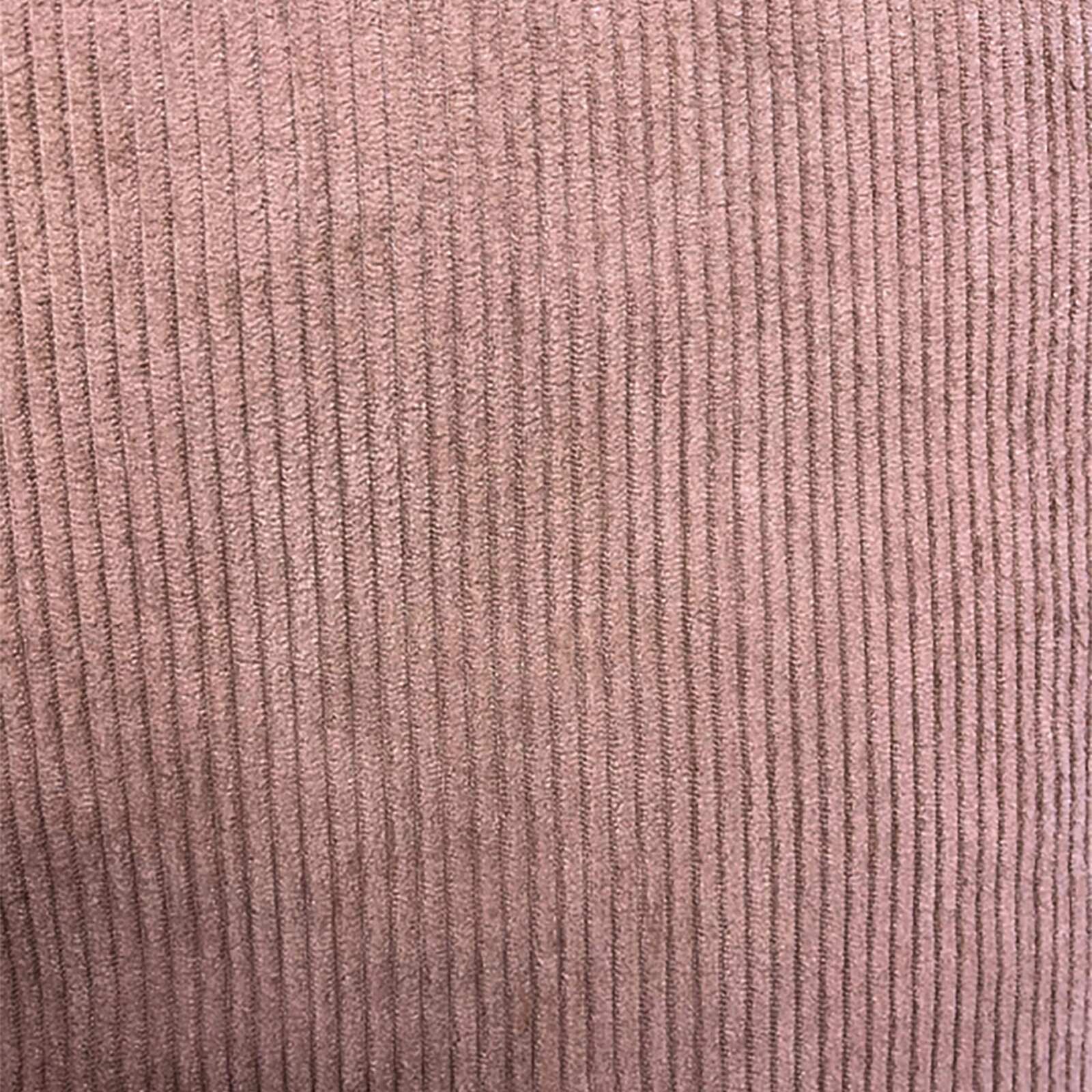 Canapé 3 places en tissu côtelé avec coussins