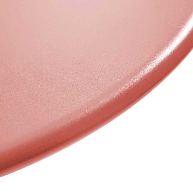 Table de jardin bistrot ronde inclinable en métal 4 personnes Ø70x72 cm (2/5)