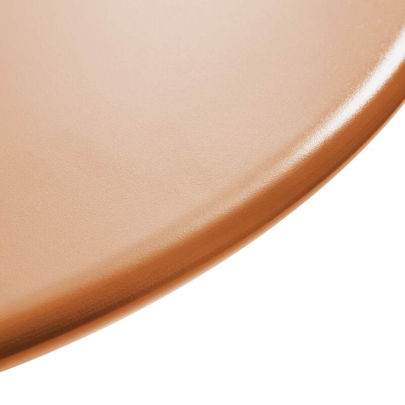 Table de jardin bistrot ronde inclinable en métal 4 personnes Ø70x72 cm (2/5)